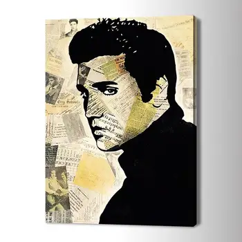 Drobė Spausdinti Sienos Meno Tapybos Paveikslų Elvis Allen Presley Plakatas Kambarį Namų Dekoro