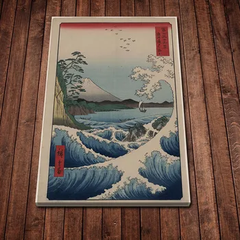 Drobės Tapybos Sienos Meno Hiroshige 36 Nuomonę fudzijama Plakatai ir Spausdina Sienos Nuotraukas, gyvenamojo Kambario, Apdaila, Namų Dekoro