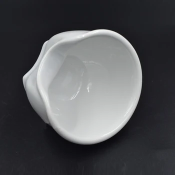 Ds skutimosi puodelis didelis quanlity skutimosi dubuo keramikos kirpykla skutimosi priemonės