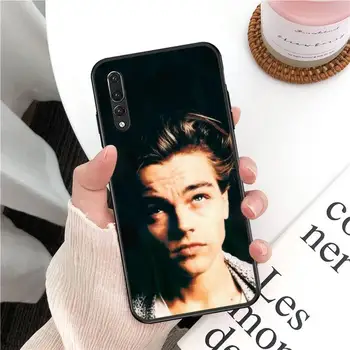 FHNBLJ Leonardo DiCaprio Minkštos Gumos Telefono Dangtelis Huawei P10 20 30 40 Lite P20Pro P30Pro P40Pro Psmart