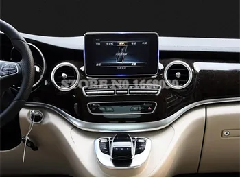 Grūdintas Stiklas GPS Navigacijos Ekrano apsaugos Benz V Klasė W447-2018 M. Automobilių accesories interjero Automobilių apdailos
