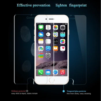 Grūdintas Stiklas iPhone Xs Max Xr X 7 6 6S 8 Plius 6 S 5S 6S SE 4 4S 5 5C Screen Protector, Stiklo iPhone Xs Max Xr Atveju Filmas