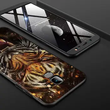 Gyvūnų Tigras Meno Samsung Galaxy J2 j3 skyrius J4 Core J5 J6 J7 J8 Prime duo Plus 2018 M. 2016 m. 2017 Silikono Telefono Dangtelį