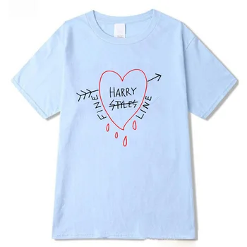 Harry Styles naują albumą BAUDOS LINIJOS, T-marškinėliai Vyrams, Moterims, T Marškiniai Mados trumpomis Rankovėmis Spausdinti 2020 Naujas Vasaros Mados Jersey Sportas