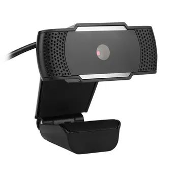 HD Kameros 480p USB Kamera Pasukti Vaizdo Įrašymo Web Kamera su Mikrofonu PC Kompiuteris Atsitiktine Spalva
