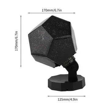 ICOCO Dangaus Žvaigždė Astro Dangus, Kosmosas Naktį Šviesos Projektoriaus Lempa Žvaigždėtą Miegamojo Romantiškas Namų Dekoro Lašas Laivybos Tiekėjas