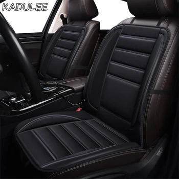 KADULEE 12V Šildomos automobilių sėdynės padengti Lincoln visi modeliai Navigator MKZ MKC MKX MKS MKT Žiemos Trinkelėmis Pagalvėlės automobilių stilius