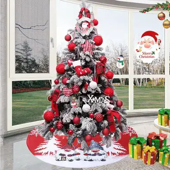 Kalėdų Eglutė Sijonas Kilimų Naujųjų Metų Dekoruoti Kalėdų Eglučių Puošimas Ornamentais Sijonas Švenčių Šalis Tiekia Medžio Sijonas