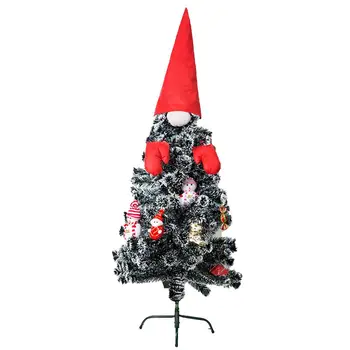 Kalėdų Eglutė Skrybėlę Apdailos Lėlės Papuošalas Pakabukas Kūrybos Medis Viršų Star Apdailos Kalėdų Namuose Karantino