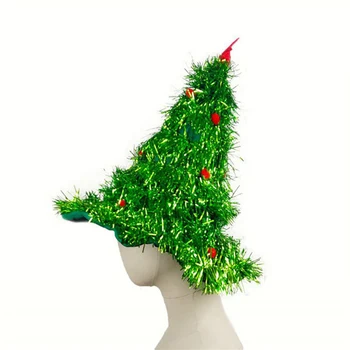 Kalėdų Skrybėlės Medžio Skrybėlę Ant Lankelio Vaikai Kalėdos, Kalėdos Šalis Santa Fancy Dress Kostiumai, Švenčių Dekoravimas HeadgearDropship