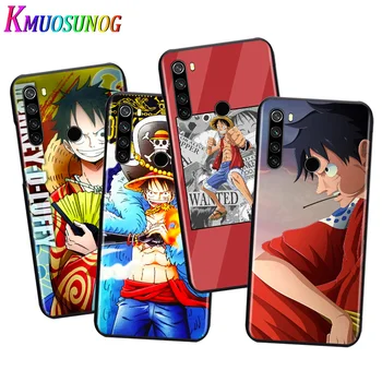Karšto Japonų Anime One Piece Luffy Už Xiaomi Redmi 9 Pastaba 9S 8T 8 7 6 5 5A Poco M3 C3 X3 NFC M2 F1 Pro Max Telefono dėklas