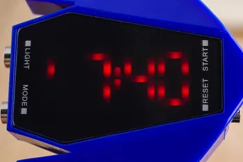 KARŠTO vyriški Sportiniai LED Skaitmeniniai Laikrodžiai Spalvinga Silikoninė Apyrankė Mokyklos Berniukas Laikrodis Skaitmeninis Elektroninis Žiūrėti Ypatingą Dovaną