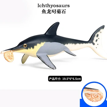 Kietojo Modeliavimas Jūrų Pasaulyje Kieta Ichthyosaur Dinozaurų Priešistorinių Gyvūnų Modelio Ichthyosaurus Vaikų Žaislas Dovana