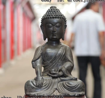 Kinijos Budizmo Šventykla, Bronzos, Vario Tathagata Sakyamuni Budos Statula Amitabha