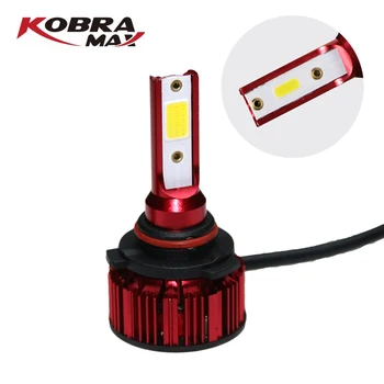 KobraMax LED Automobilių Žibintai 9005/HB3/H10 H4/HB2/9003 8000LM 6500K 12V Auto Rūko žibintų, skirta Automobilių