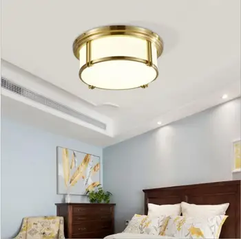 L Visi vario Amerikos šalyje, led lubų šviestuvas miegamojo lempa paprasta studijų šiltą kambarį lempos kambaryje apvalios lempos LED