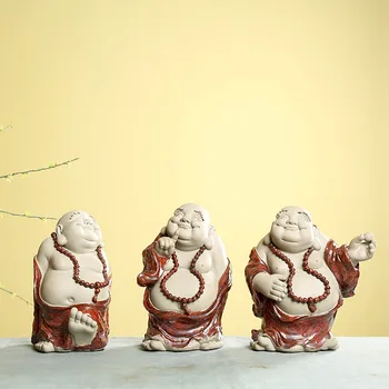 Laughing Buddha Tatu Maitrėjos Parduotuvės atidarymo dovana office studijuoti Keramikos Pasisekė Apdailos Didelė svetainė Namų Dekoracijos