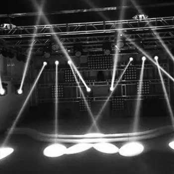 LED Scenos Apšvietimas Šviesos Šviesos Prožektorius Super Ryškus Žibintas, Veidrodis Kamuolius DJ Disco Poveikis Scenos Apšvietimas, KTV DJ Disco