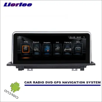 Liorlee Automobilio Radijas Stereo Audio Video HD Ekranas, BMW X5, X6 E71 e70 