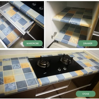 Lipnios Matinės Mozaika Virtuvės Oilproof Kaitlentės Aukštos Temperatūros Vonios Vandeniui Plytelės Moderni Klasika PVC Sienų Lipdukai