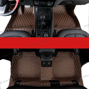 Lsrtw2017 oda automobilių kilimėliai bmw X1 F48. 2016 m. 2017 m. 2018 m. 2019 m. 2020 interjero aksesuarų, kilimų auto koja matten stilius