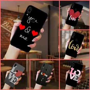 Meilės meno Asmenybės aukštos kokybės Telefoną Atveju Xiaomi Redmi pastaba 7 8 9 t k30 max3 9 s 10 pro lite