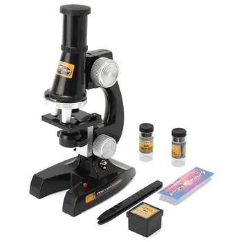 Mikroskopo Komplektas Lab Namo Mokykla, Mokslas, Švietimo Žaislas Dovana Rafinuotas Biologinis Mikroskopas Vaikams Vaiką