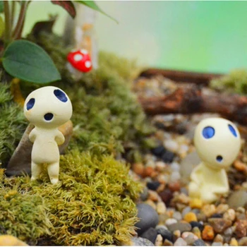 Mini Dervos Svetimų Medžių Fėja Hayao Miyazaki Totoro Modelio Duomenys Sodo Terariumai, Apdailos Miniatiūrinės Puošybos Micro Kraštovaizdžio