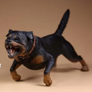 Mnotht Gyvūnų Statula Vokietija Rottweiler Šuo Modelis Žaislai LW001 Veiksmų Skaičius, Aksesuarų Kolekcijas