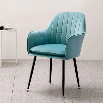 Modernus Dizainas Paminkštintas Prabangus Valgomasis Kėdė Šiuolaikinės Sofos Rožinė Aukso Metalinės Kėdės, Miegamojo Sudaro Pirmininkas Gyvenimo Kambario Baldai