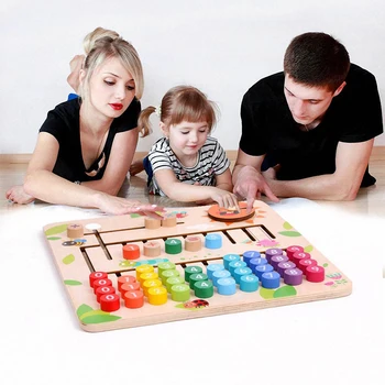 Montessori Mediniai Matematikos Žaislas Skaitmeninis Poziciją Pripažinimo Valdyba Vaikų Skaičių, Skaičiavimo Žaislas Vaikams Švietimo Žaislas, Mokymo Priemonių
