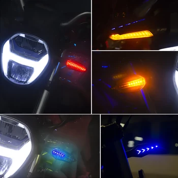 Motociklo LED posūkio signalo Lemputė modifikuoti priedai Rodikliai šviesos baf-250l cr250 cbr650r crf 450 250 vfr 800 xr 400