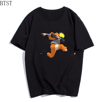 Naruto Dab Naujas Juokingi Vasaros Marškinėliai Vyrams, Atsitiktinis Viršūnes Trišakiai Plius Dydis Medvilnė Spausdinti vyriški T-Shirt Aprengti
