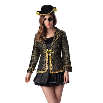 Naujas Atvykimo Halloween Carnival Šalies Cosplay Seksualus Suaugusiųjų Piratų Kostiumų Moterų Vaidmenų Parodijos Kostiumai Vienodas dydis L,XL,M