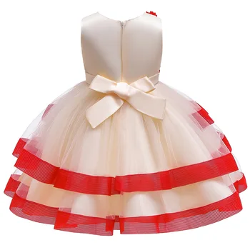 Naujas Atvykimo Reljefiniai Nėrinių Pink Gėlių Mergaičių Suknelės 2021 Minkštas Pakopų Tiulio Kamuolys Suknelė Inscenizacija Suknelės Mergaitėms Komunijos Suknelės