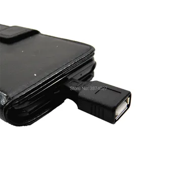 Naujas Atvykimo USB 2.0 moterį, Micro USB B 5 Pin Male Plug OTG Adapterio Konverteris Universalus mobilusis telefonas