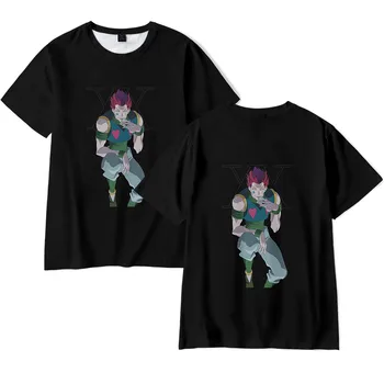 Naujas Mados Hunter x Hunter 3D Kūrybos Visą laiką medžiotojas T-shirt Vyrai Moterys t marškinėliai Atsitiktinis Komiksų Hisoka Berniukų, Mergaičių Viršūnes Tees