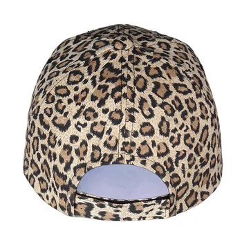 Naujas Moterų Beisbolo Kepurę Leopardas spausdinti Snapback Cap Moterys Už skydelis nuo saulės Bžūp Mada Aksesuarai Casquette Gorras
