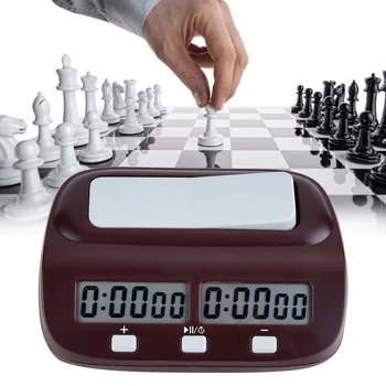 Naujas ŠUOLIS Skaitmeninis Šachmatų Laikrodis stalo Žaidimas, Set Laikmatis Kinų Šachmatai Žaidimai, Elektroniniai Kišeniniai Vyras Gabalas Meistras