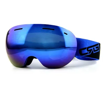 Nauji slidinėjimo akiniai dvigubo Objektyvo UV400 anti-rūko didelis slidinėjimo kaukę, akinius, slidinėjimo, vyrų, moterų, sniego snieglentės akiniai Akiniai Blue objektyvo