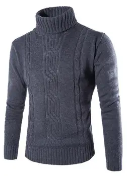 Nemokamas pristatymas 2020 metų vyras golfo sweater mens žiemos megztinis Anglija vyrų aukštos atlapas apykakle ilgomis rankovėmis megztinis džemperis vyrams