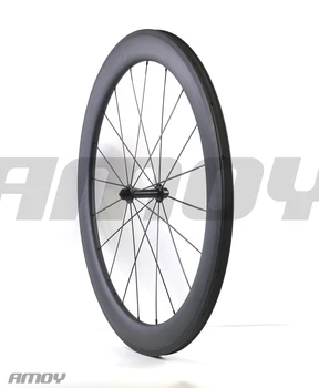 Nemokamas pristatymas Anglies ratų 60mm kniedė, skirta anglies aširačio, 700C 25mm plataus Kelio dviračiu anglies dviračių ratų kelių bike60 mm ratlankio