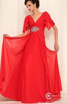 Nemokamas pristatymas naujos mados vestidos de festa raudona ilgai kristalų bžūp rankovėmis oficialų seksuali suknelė šalies vakarą elegantiškas suknelės