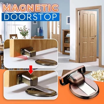 Nerūdijančio plieno kietojo nematomas punch-free anti-susidūrimo durų sustabdyti stiprų magnetinį slaptas duris gyvis magnetas durų įsiurbimo