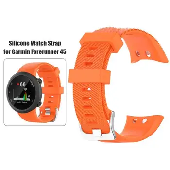 Nešiojamų Minkšto Silikono Apyrankė Pakeitimo Žiūrėti Juostos Garmin Forerunner 45 45S Smart Watch Priedai Naują Atvykimo