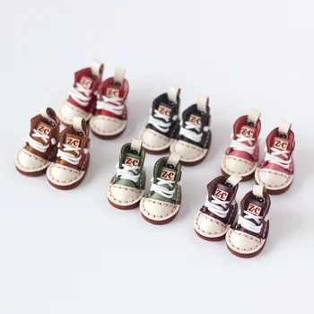 Ob11 kūdikių bateliai italų rankų darbo odiniai batai 1/12 BJD body9 paprasto TGS lėlės batai