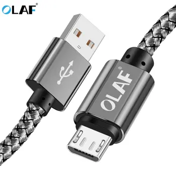 Olaf Micro USB kabelis greitas įkrovimas laidą 
