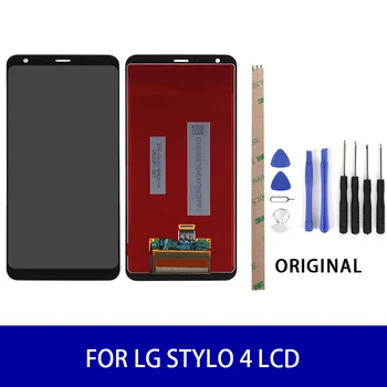Originalą LG Stylo 4 Lcd Ekranas Jutiklinis Ekranas Skydelis skaitmeninis keitiklis Asamblėjos Ekrano atsarginės Dalys 2160 x 1080 LCD Q710 Q710MS