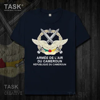 Oro Pajėgų Kamerūnas CMR Cameroun Kamerūno medvilnės trumpomis rankovėmis naujas Viršūnes t shirt mens sporto šalies Kariuomenės Taktinių Karinių 01