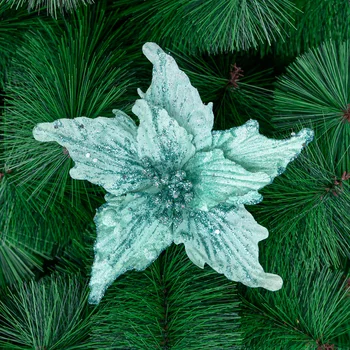 Pakabukas šviesiai žalia Kalėdinė modeliavimas augalų Kalėdų vainikas Kalėdų rotango ornamentu